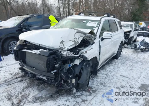 2024 Hyundai Palisade Calligraphy Night Edition from USA, damaged, VIN KM8R7DGE8RU718179